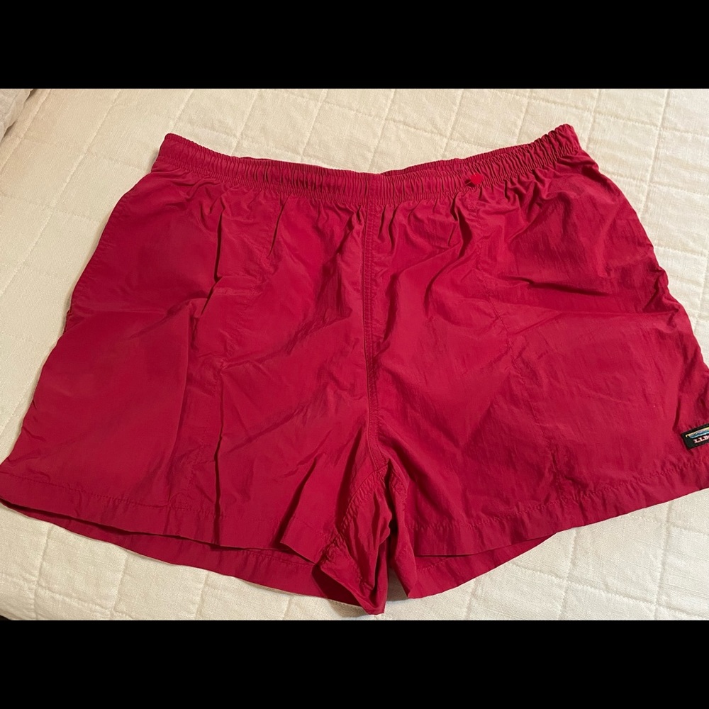 LL Bean Mens Swim Trunks Size Large